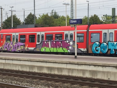 Graffiti Wall - Photo by TagHagel - Kaot, HACF, Goth (2016)