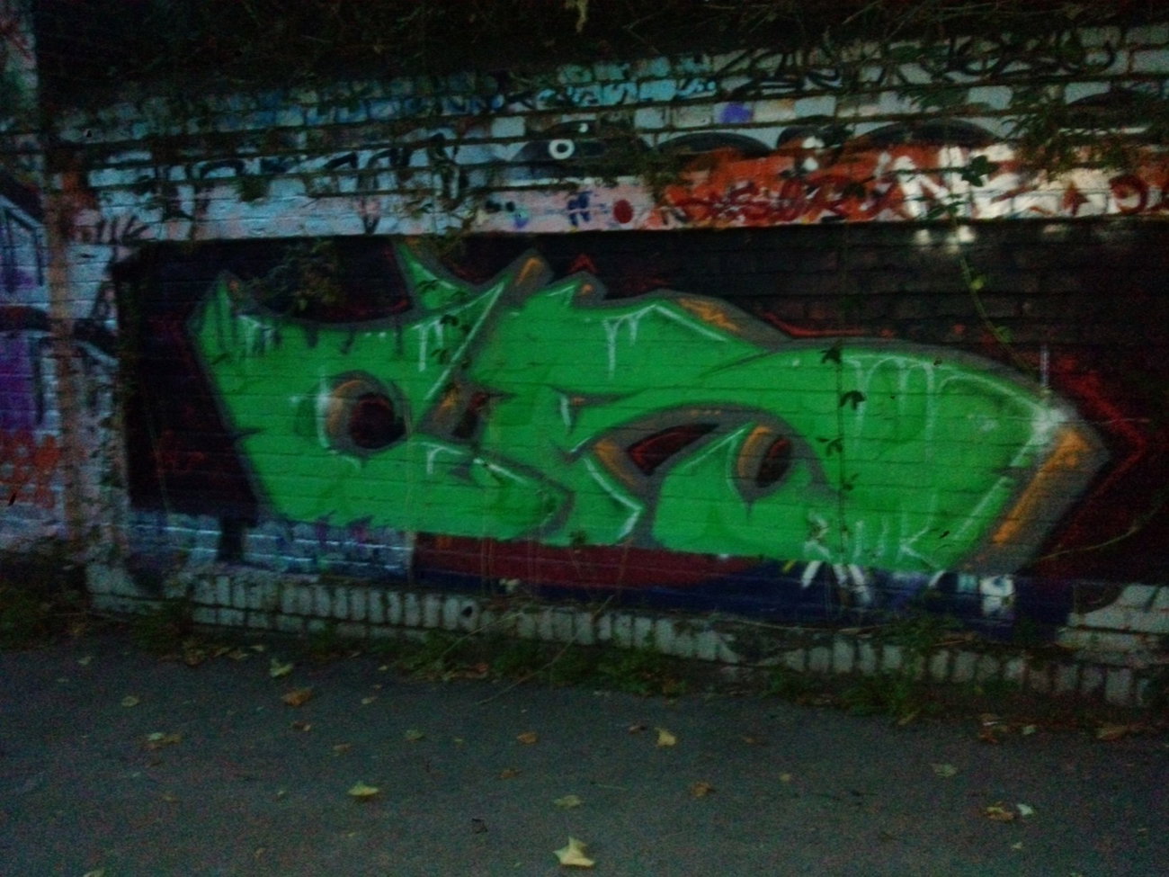 Graffiti Wall - Photo by TagHagel - cr, timbo, essen (2016)