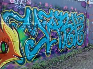 Graffiti Wall - Photo by TagHagel - Mark, Essen (2015)