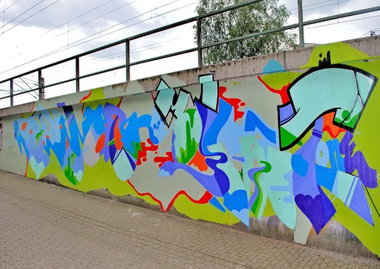Graffiti Wall - Photo by TagHagel
