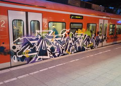 Graffiti Photo by TagHagel - Re8, REGS, Köln (2016)