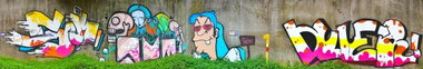Graffiti Wall - Photo by TagHagel - Character, Essen (2011)