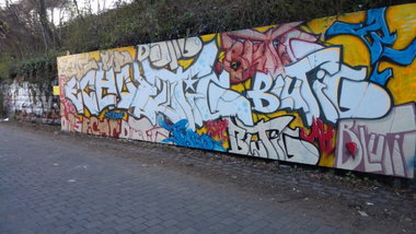 Graffiti Photo by TagHagel - Echo, echos, blutig (2017)