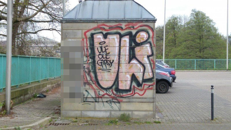 Graffiti Wall - Photo by TagHagel - ULI, OLE, ULF (2015)