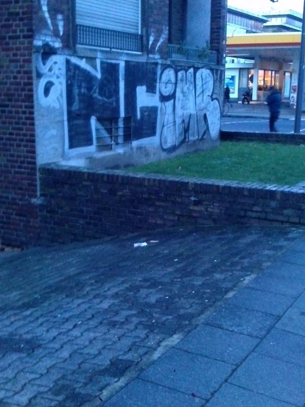 Graffiti Bombing - Photo by TagHagel - NC, Nice, IMR