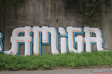 Graffiti Wall - Photo by TagHagel - Amiga, Essen (2011)