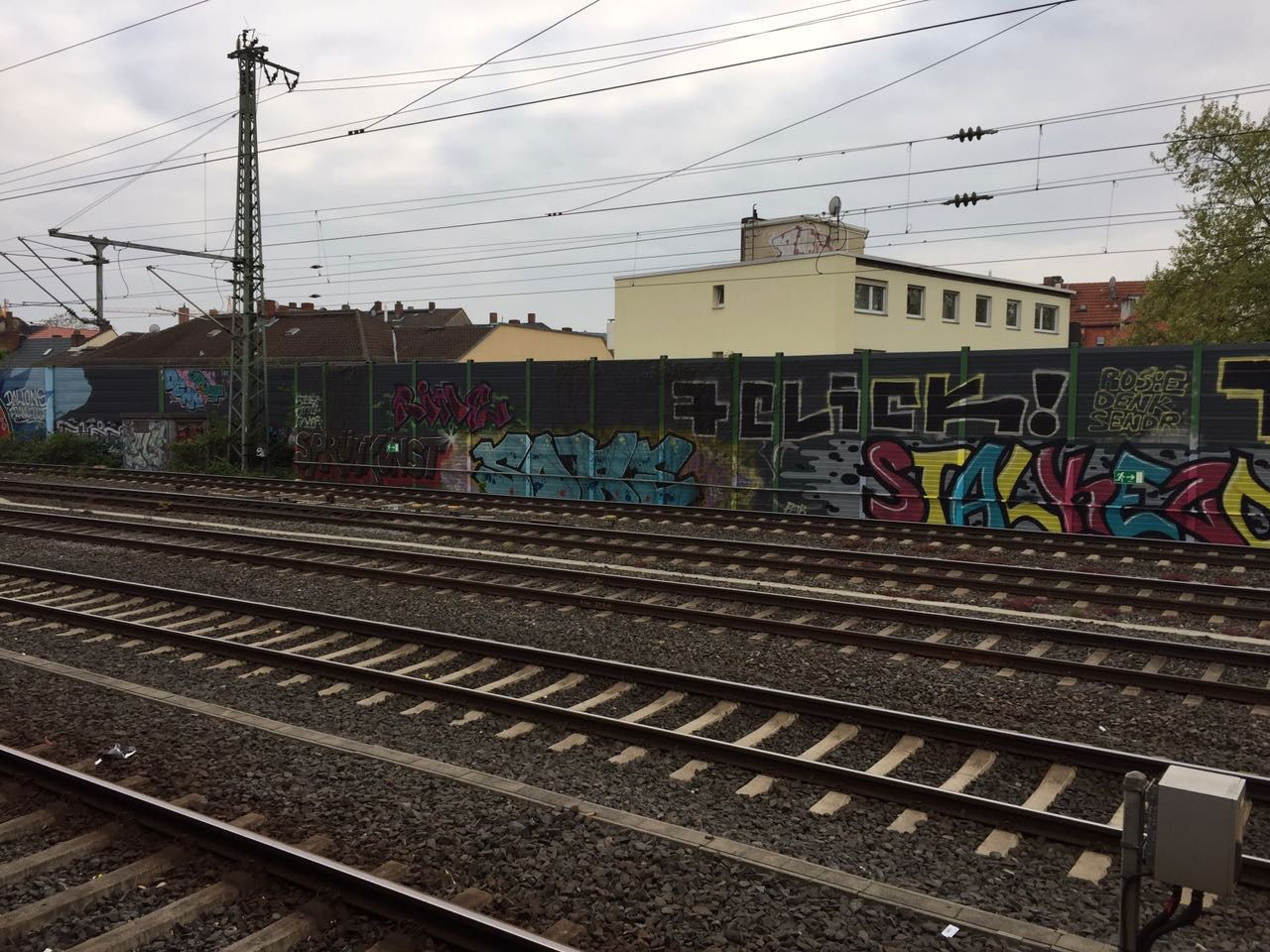 Graffiti Wall - Photo by TagHagel - 1up, tera, denk (2017)