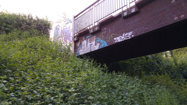 Graffiti Bombing - Photo by TagHagel - ia, zeig, mülheim (2017)