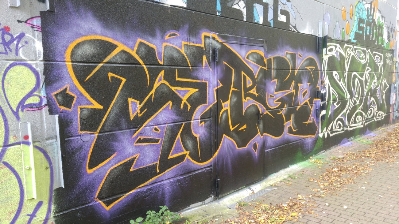 Graffiti Wall - Photo by TagHagel - Serg, soda, sb (2017)