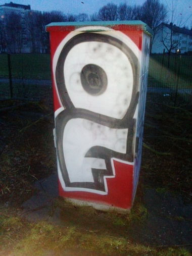 Graffiti Bombing - Photo by TagHagel - OF, Gelsenkirchen