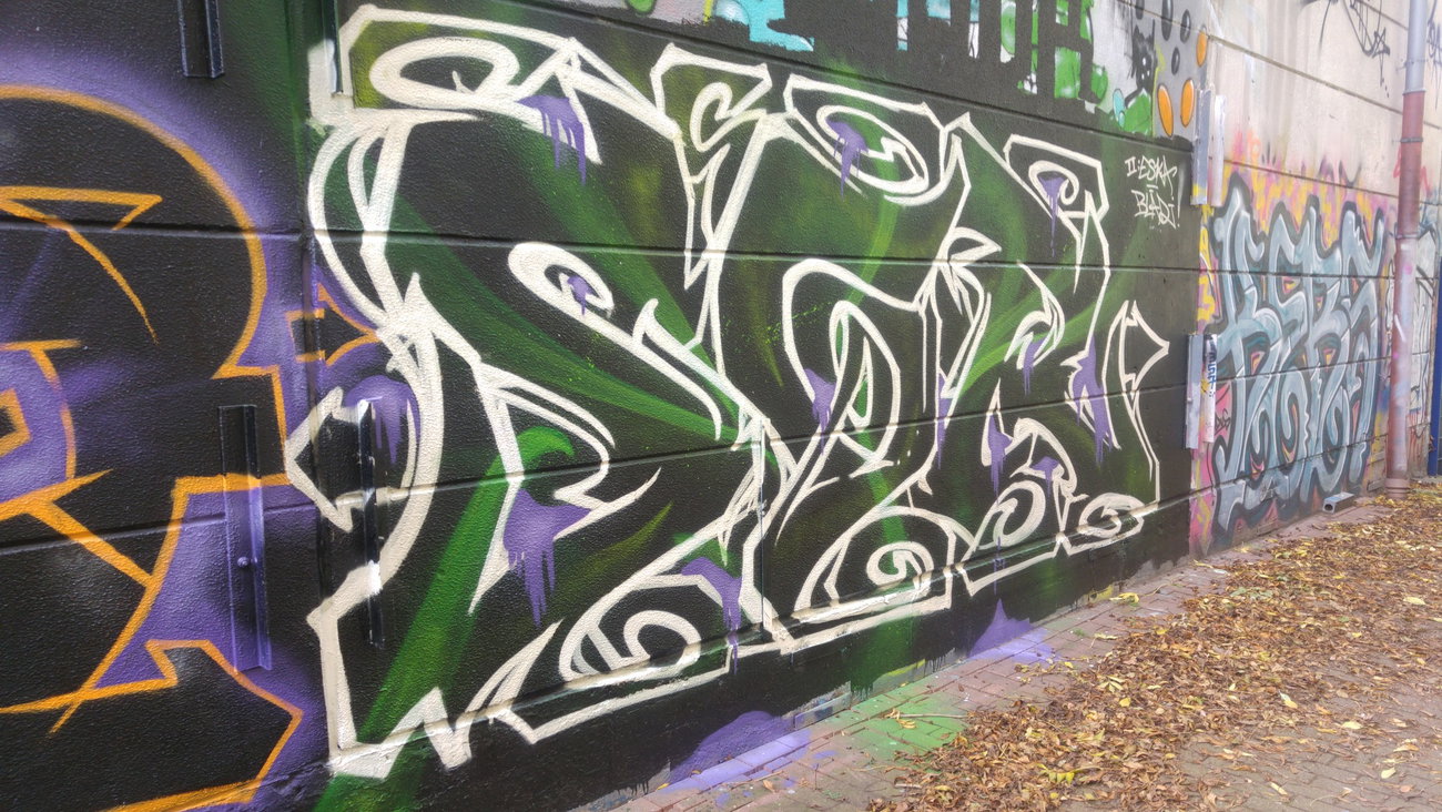 Graffiti Wall - Photo by TagHagel - Sodr, soda, sb (2017)