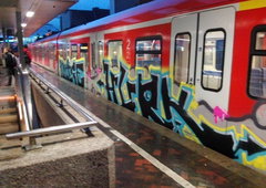 Graffiti Train - Photo by TagHagel - S6 (2015)