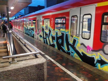 Graffiti Train - Photo by TagHagel - S6 (2015)