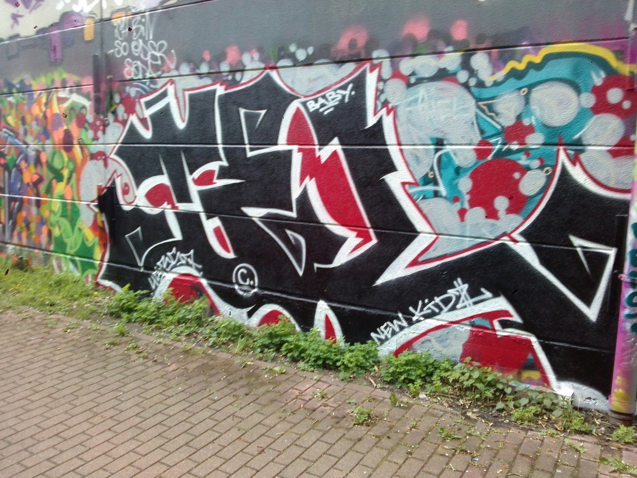 Graffiti Wall - Photo by TagHagel - tel, thel, 357 (2016)