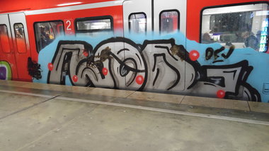 Graffiti Wall - Photo by TagHagel - DFV, Köln, Cologne (2016)