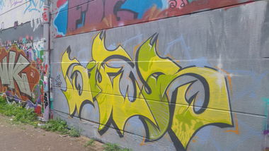 Graffiti Wall - Photo by TagHagel - Gier, cr, crs (2018)