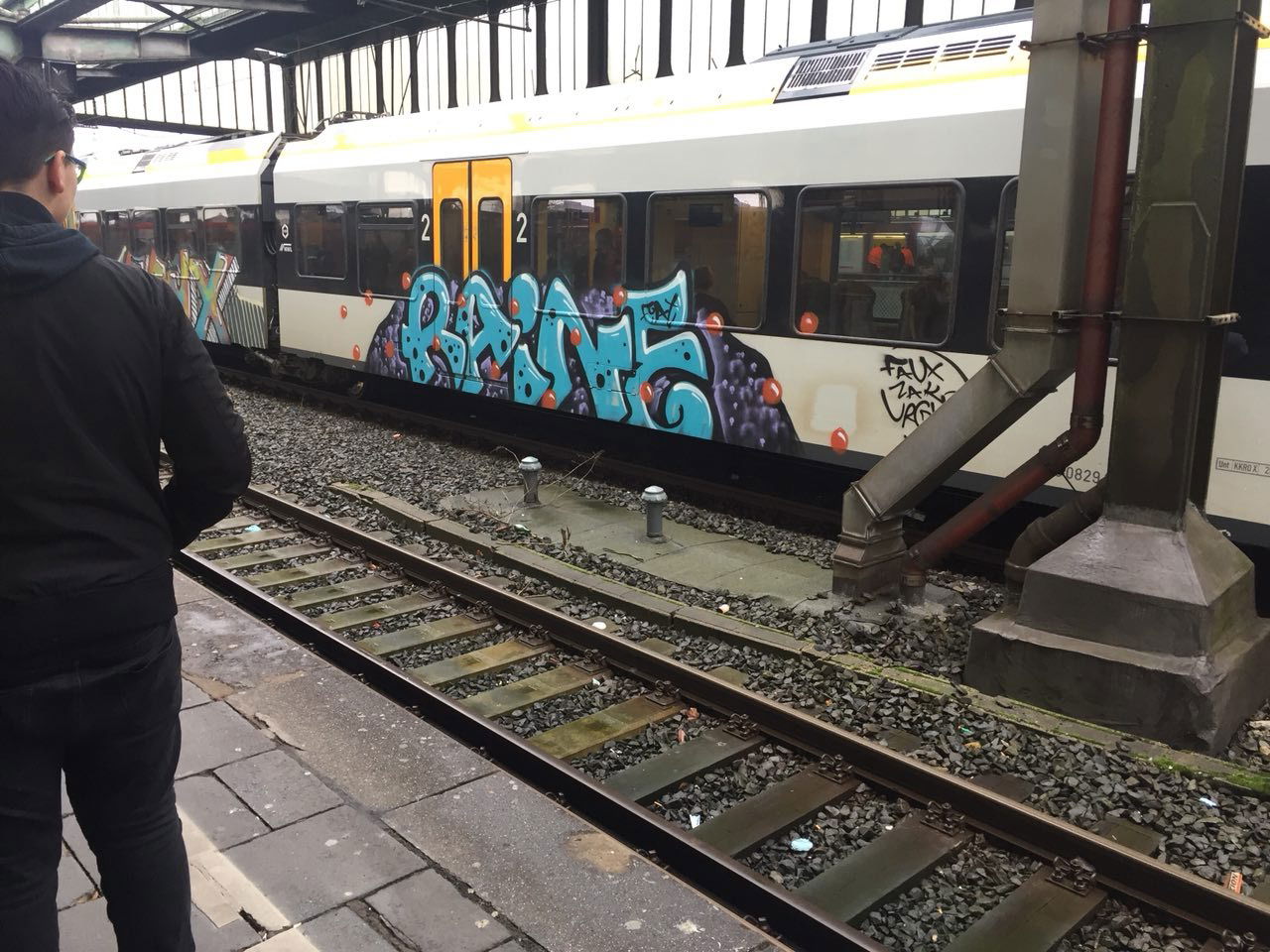Graffiti Train - Photo by TagHagel - Raine (2018)