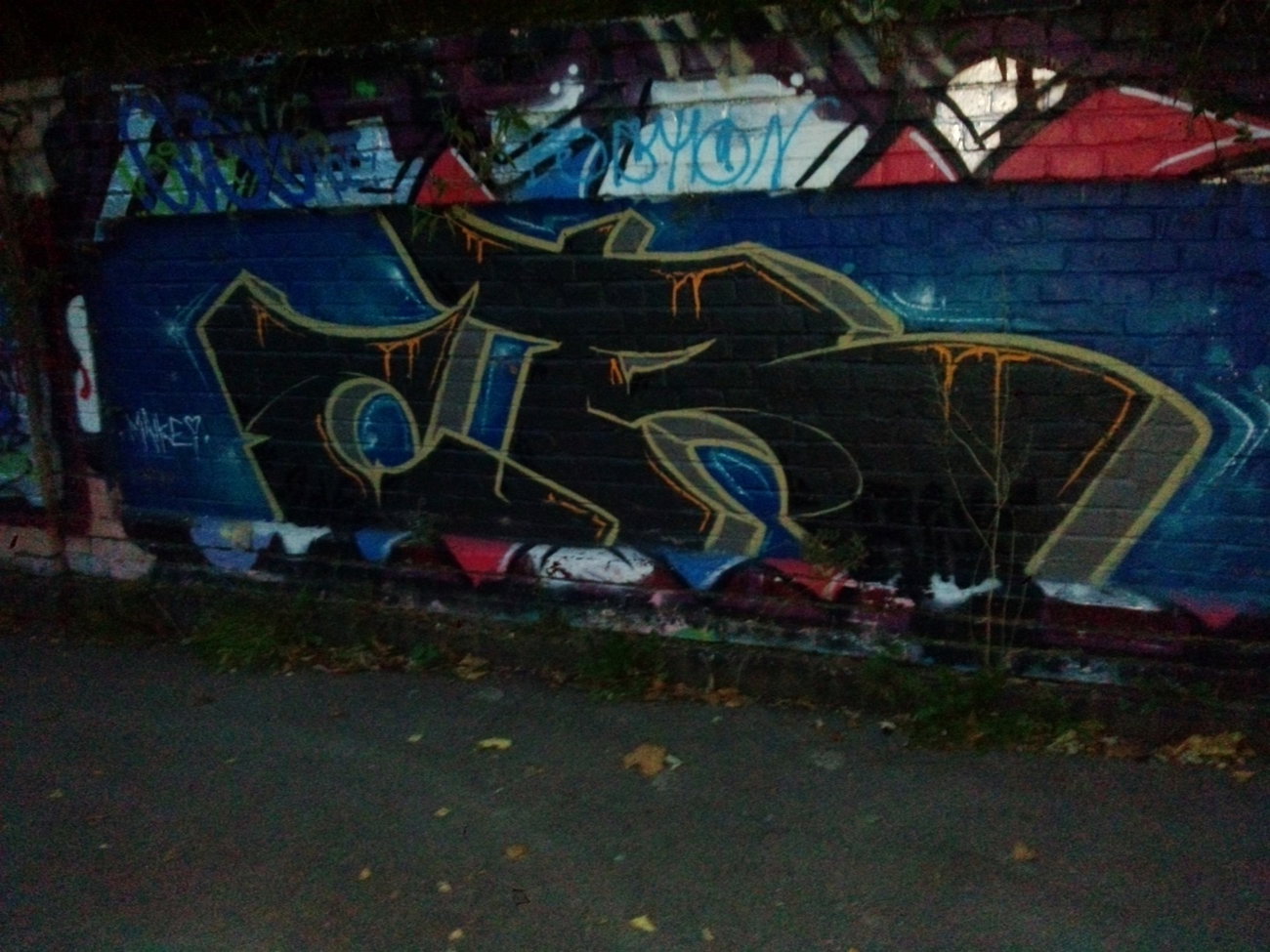 Graffiti Wall - Photo by TagHagel - cr, timbo, essen (2016)