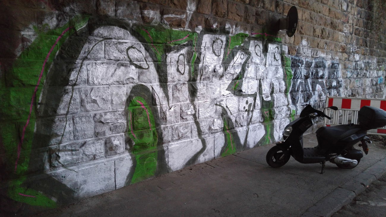 Graffiti Bombing - Photo by TagHagel - Nkm, nakam, mülheim (2017)