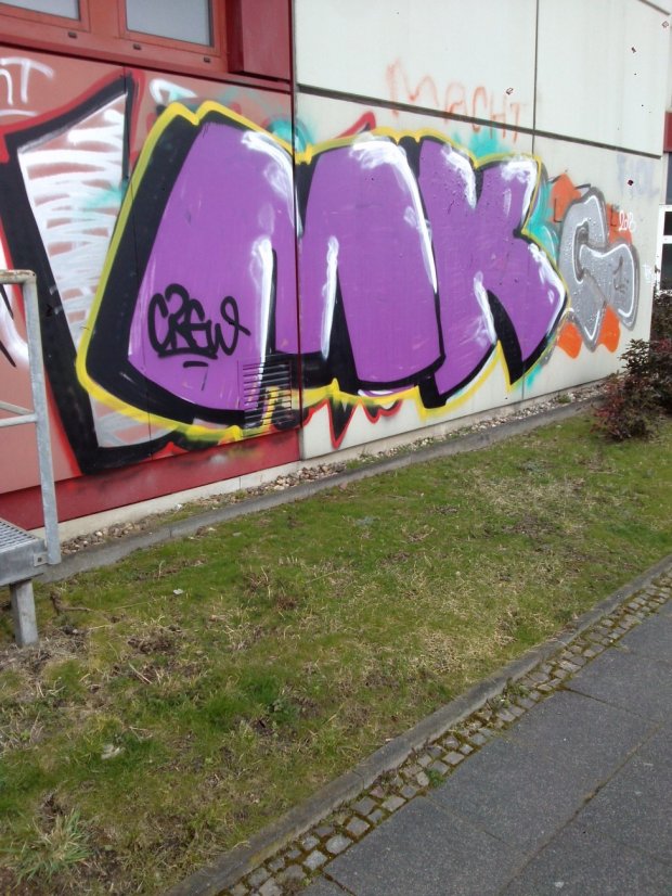 Graffiti Bombing - Photo by TagHagel - MK, Crew, Essen (2015)