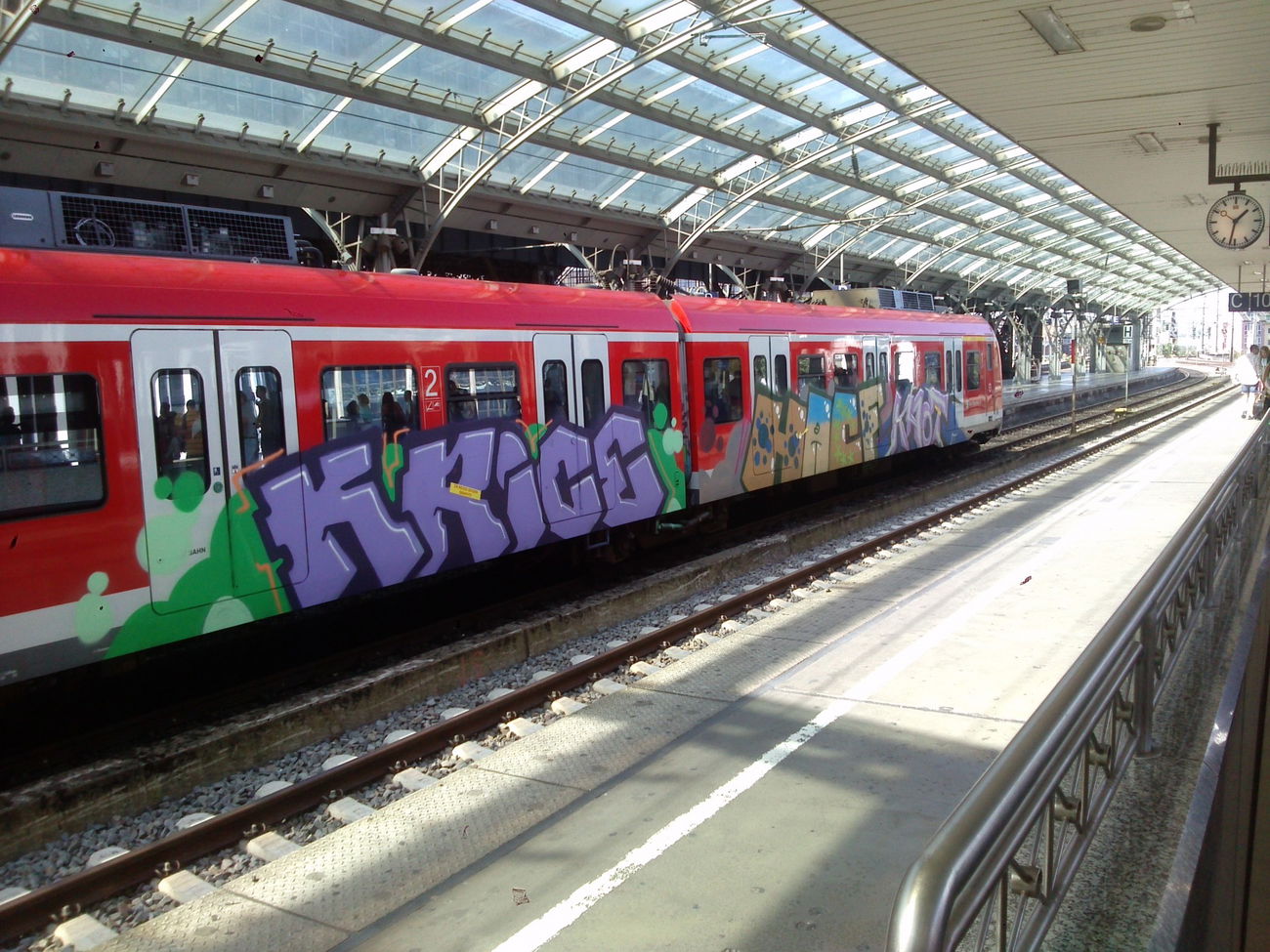 Graffiti Train - Photo by TagHagel - Krice, Hacf, ha (2016)