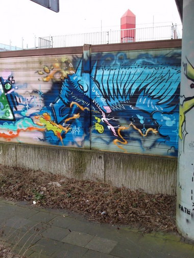 Graffiti Wall - Photo by TagHagel - Character, Essen