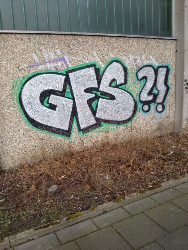 Graffiti Bombing - Photo by TagHagel - GFS, Essen