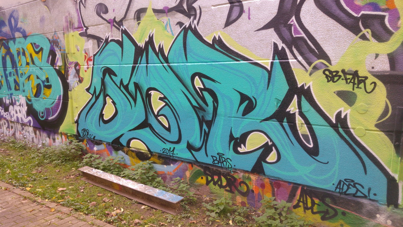 Graffiti Wall - Photo by TagHagel - Sodr, sb, soda (2017)
