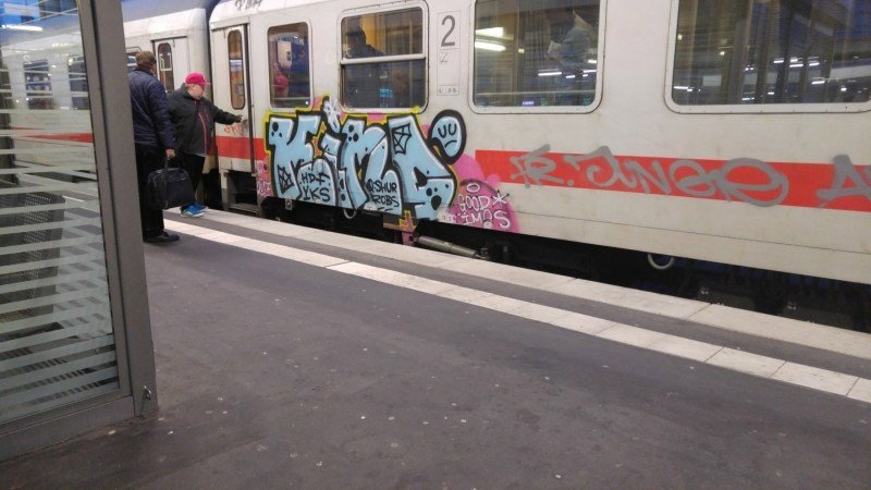 Graffiti Wall - Photo by TagHagel - KIMD, IC, Essen (2017)