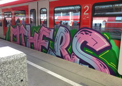 Graffiti Train - Photo by TagHagel - Others, nice (2017)