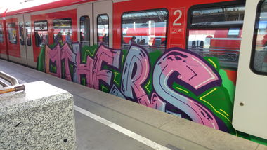 Graffiti Train - Photo by TagHagel - Others, nice (2017)