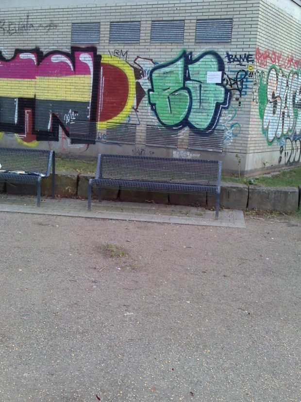 Graffiti Bombing - Photo by TagHagel - Bame, ea, Köln