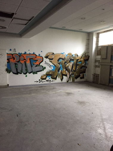 Graffiti Wall - Photo by TagHagel - fritz, danke (2017)