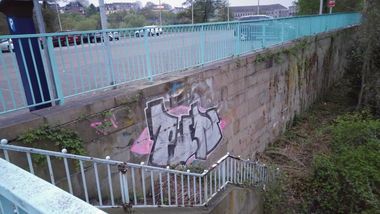 Graffiti Bombing - Photo by TagHagel - Pvn, echo, tesn