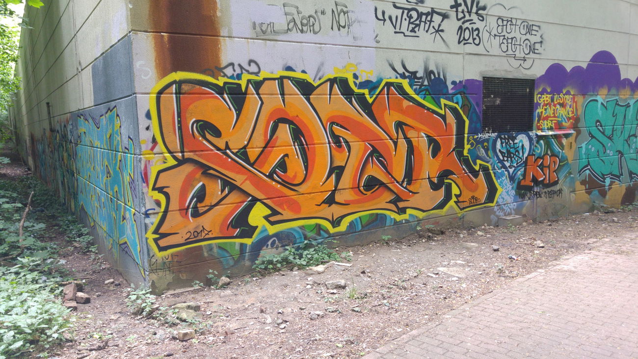 Graffiti Wall - Photo by TagHagel - Sodr, skem, soda (2017)