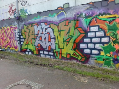 Graffiti Wall - Photo by TagHagel - essen (2016)
