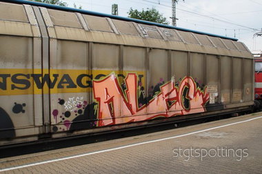 Graffiti Train - Photo by TagHagel - Alec