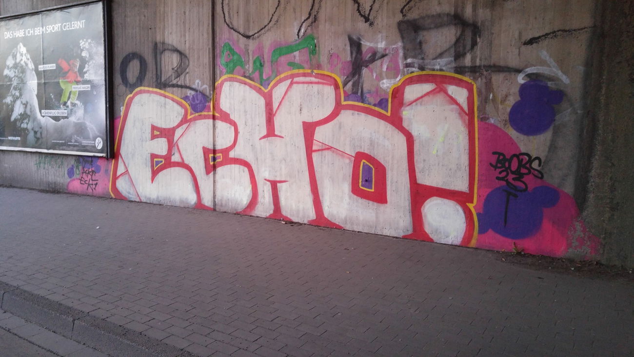 Graffiti Bombing - Photo by TagHagel - Echo, echos, boobs (2017)