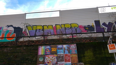 Graffiti Wall - Photo by TagHagel - VBM, NBR, LYP (2016)