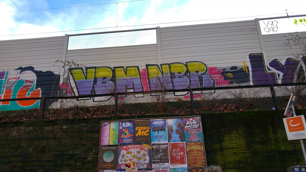 Graffiti Wall - Photo by TagHagel - VBM, NBR, LYP (2016)