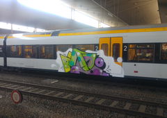 Graffiti Train - Photo by TagHagel - Epsc, düsseldorf (2018)