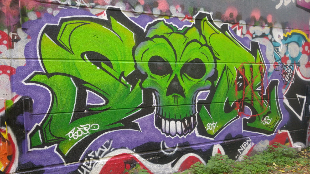 Graffiti Wall - Photo by TagHagel - Sdr, soda, sodr (2017)