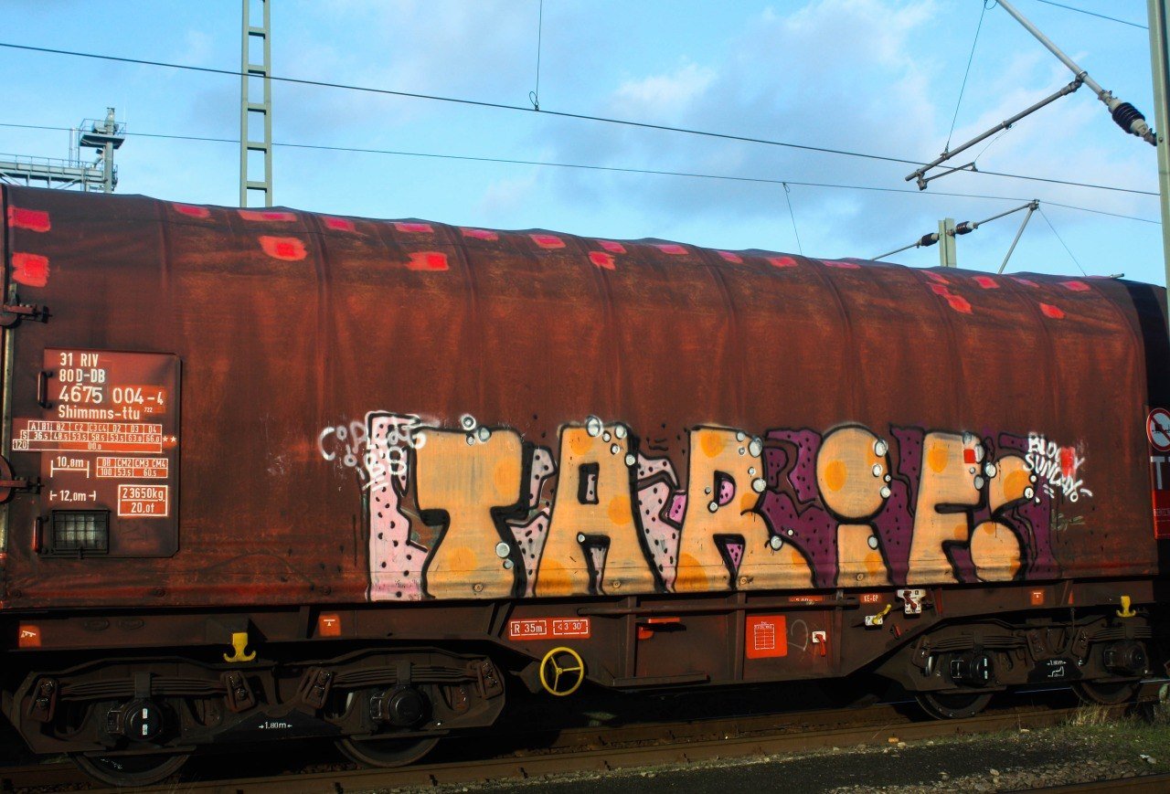 Graffiti Train - Photo by TagHagel - TARIF