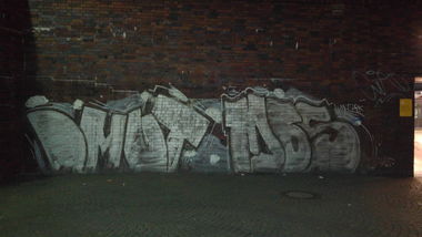 Graffiti Wall - Photo by TagHagel - dmut, mos, oberhausen (2013)