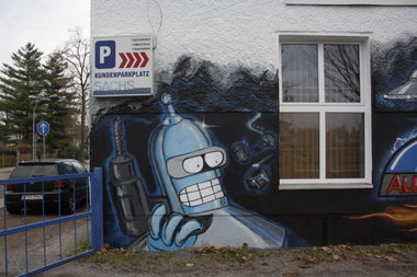 Graffiti Wall in Landkreis Teltow-Fläming - Photo by Takoe - Tako, Amek, AMC (2014)