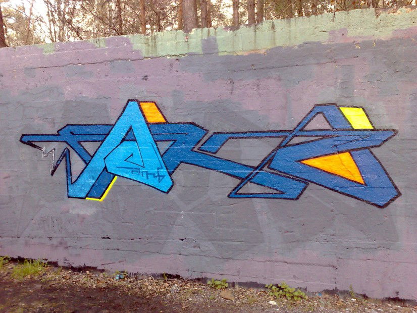 Graffiti Wall - Photo by Takoe - tako, amc (2012)