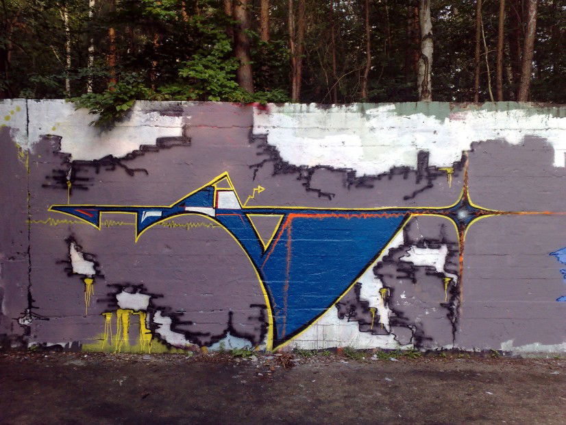 Graffiti Wall - Photo by Takoe - tako, amc, AMC (2012)