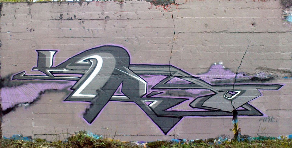 Graffiti Wall - Photo by Takoe - tako, amc, AMC (2013)