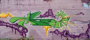 Graffiti Wall - Photo by Takoe - tako, amc, AMC (2013)