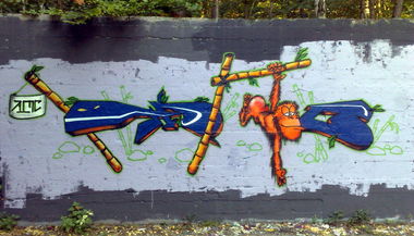 Graffiti Wall - Photo by Takoe - tako, amc, AMC (2013)